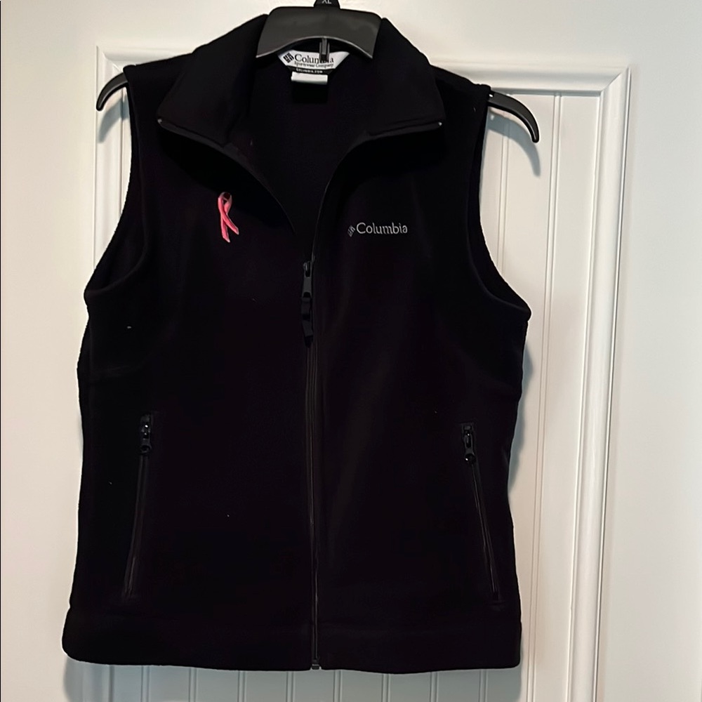 Columbia Black Fleece Vest